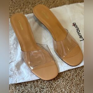 Larroude Vivi Lucite Mule 9.5